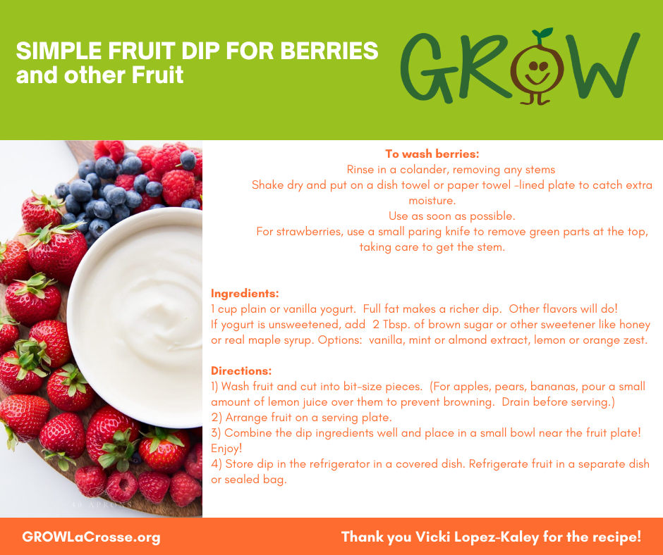 Simple Fruit Dip for Berries