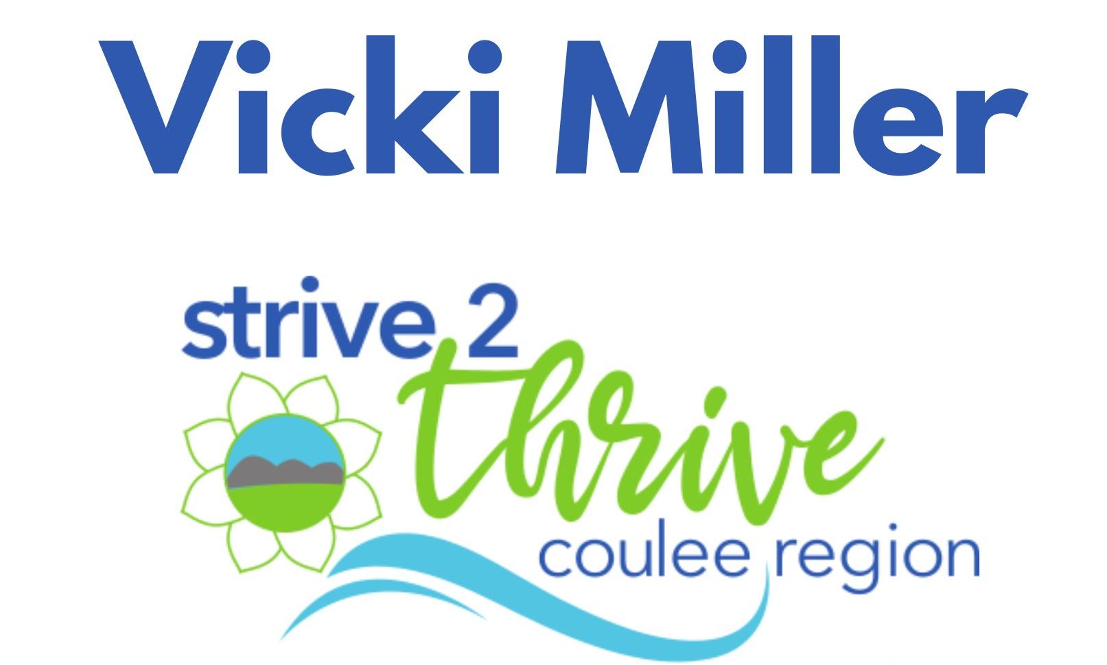 Vicki Miller S2T school garden sign