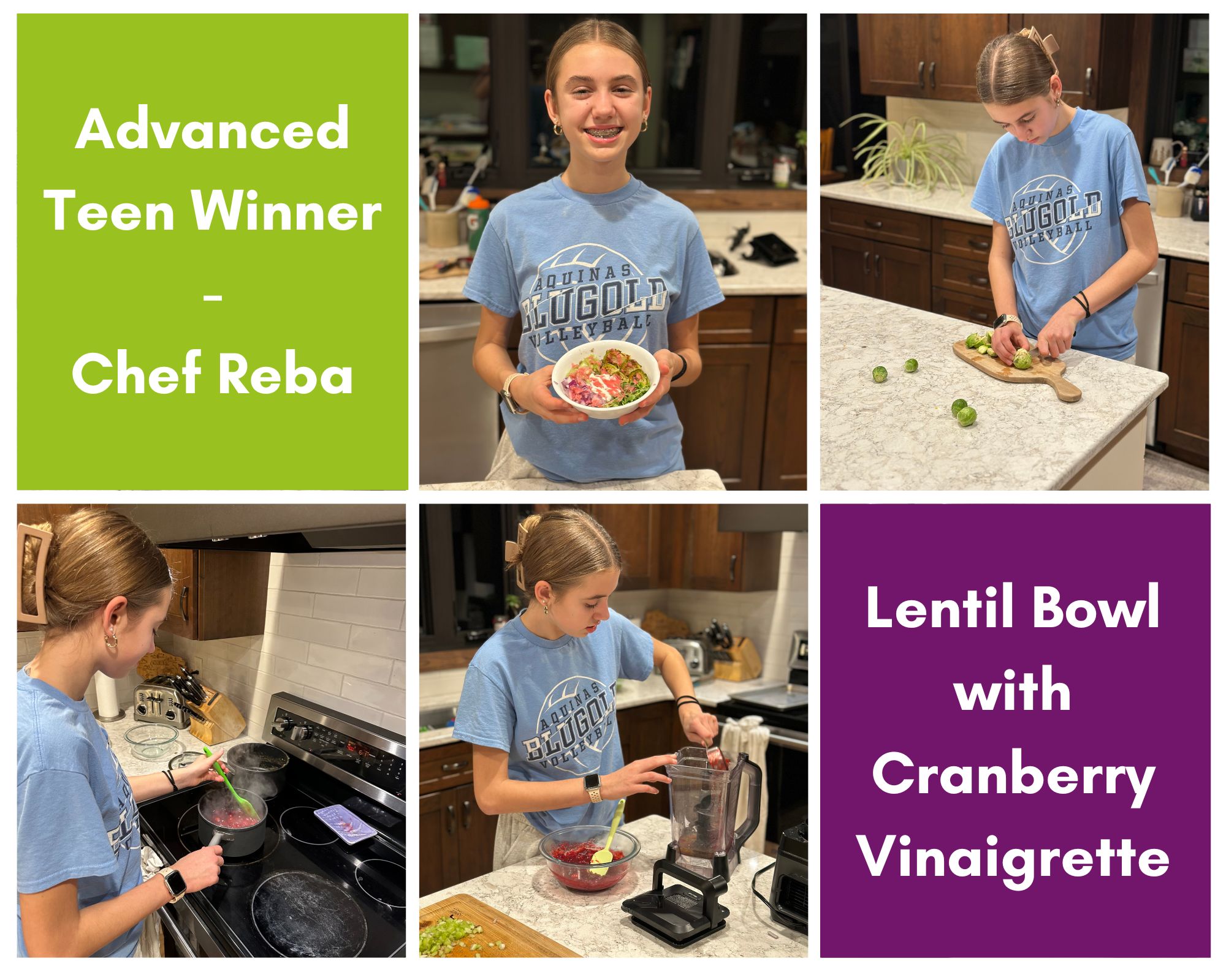 Advanced Teen Winner Chef Reba