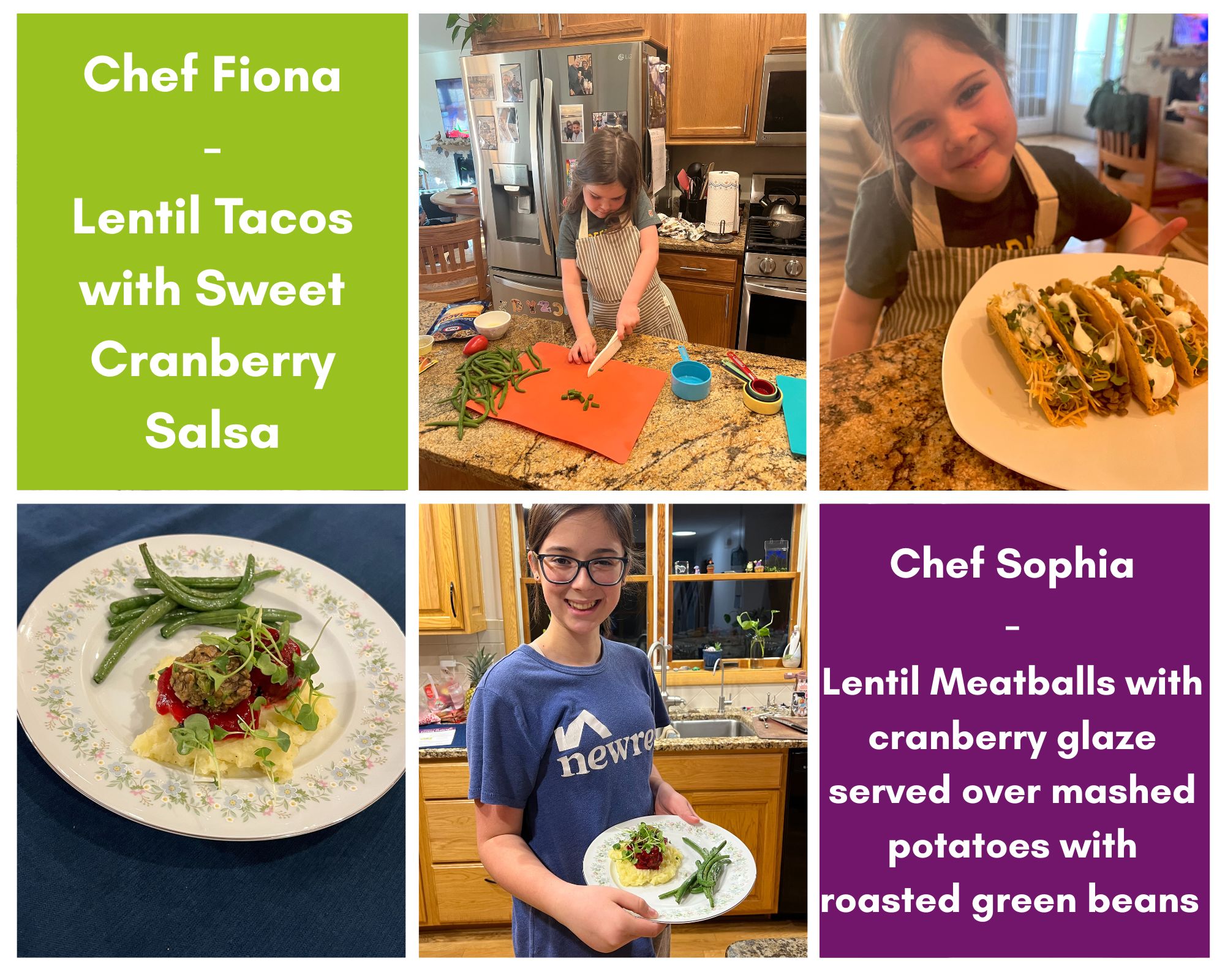 Chef Fiona and Chef Sophia