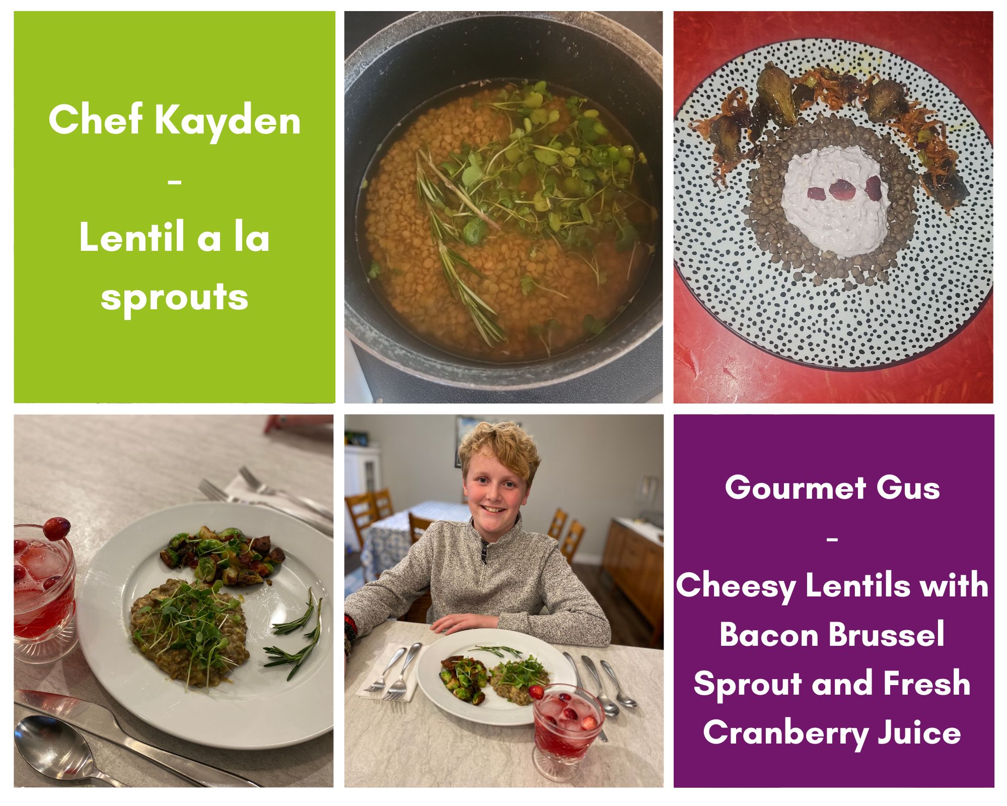 Chef Kayden and Gourmet Gus