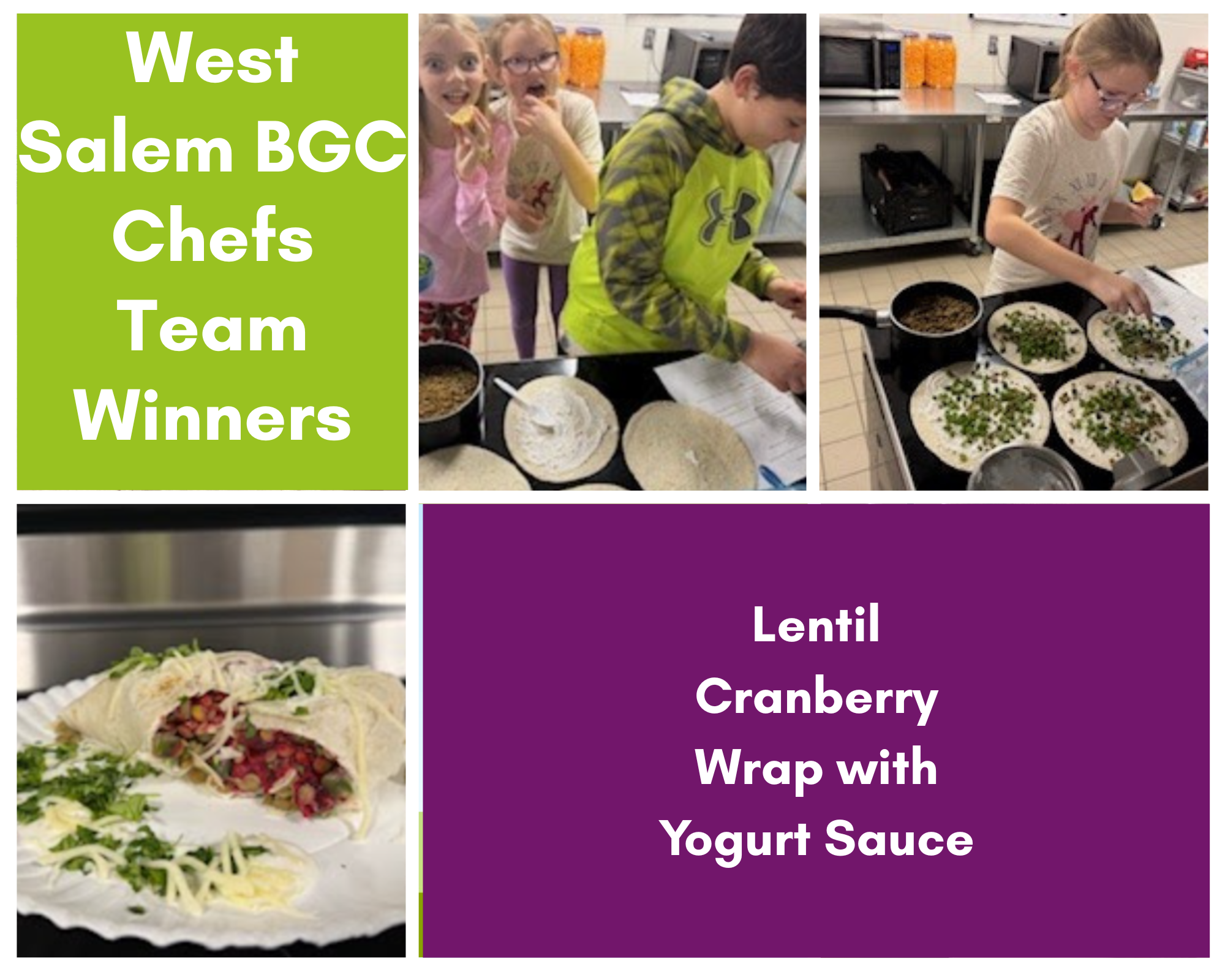 West Salem BGC Team Winner