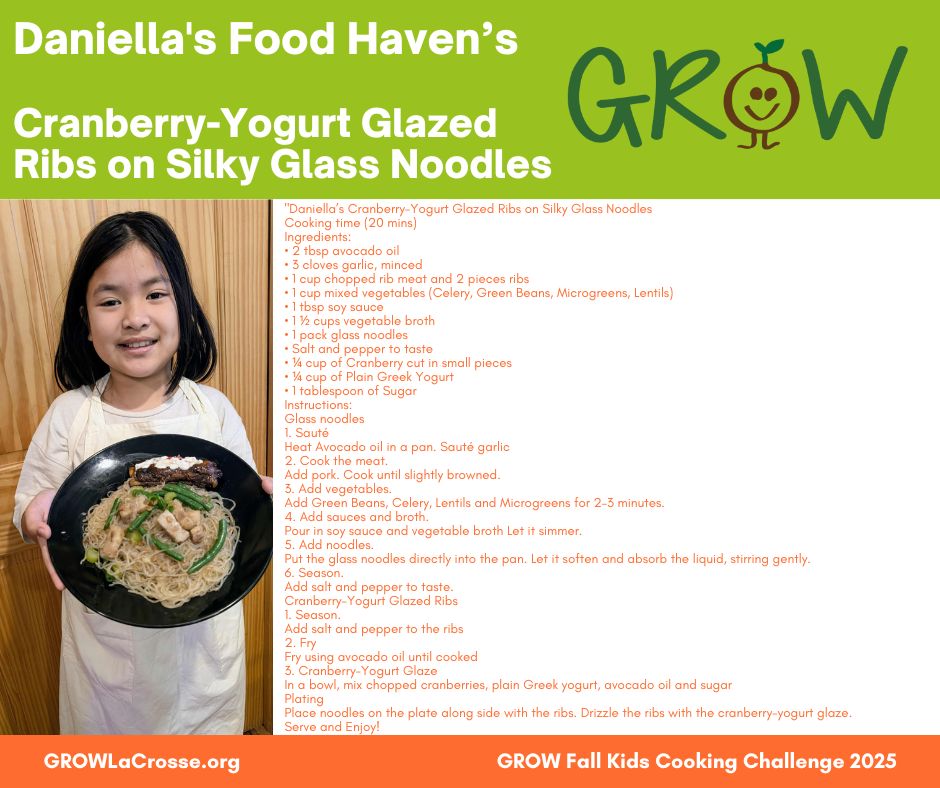 beginner 12 and under winner receipe card (daniella)